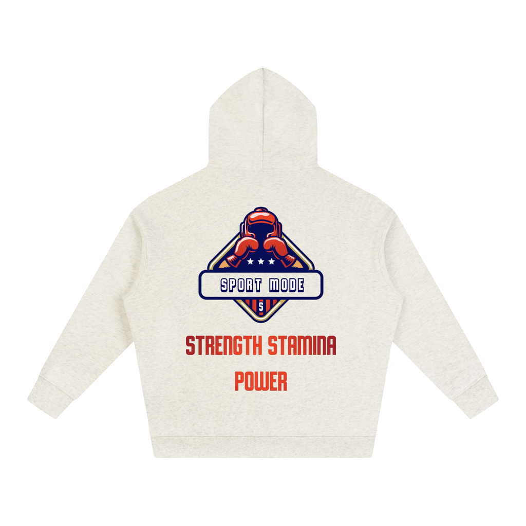 Cover Up Sport Mode Oversize Fleeced Hoodie