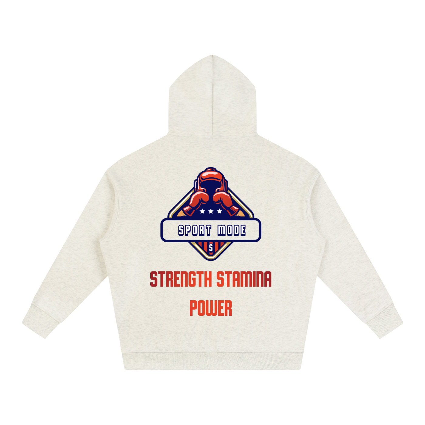 Cover Up Sport Mode Oversize Fleeced Hoodie