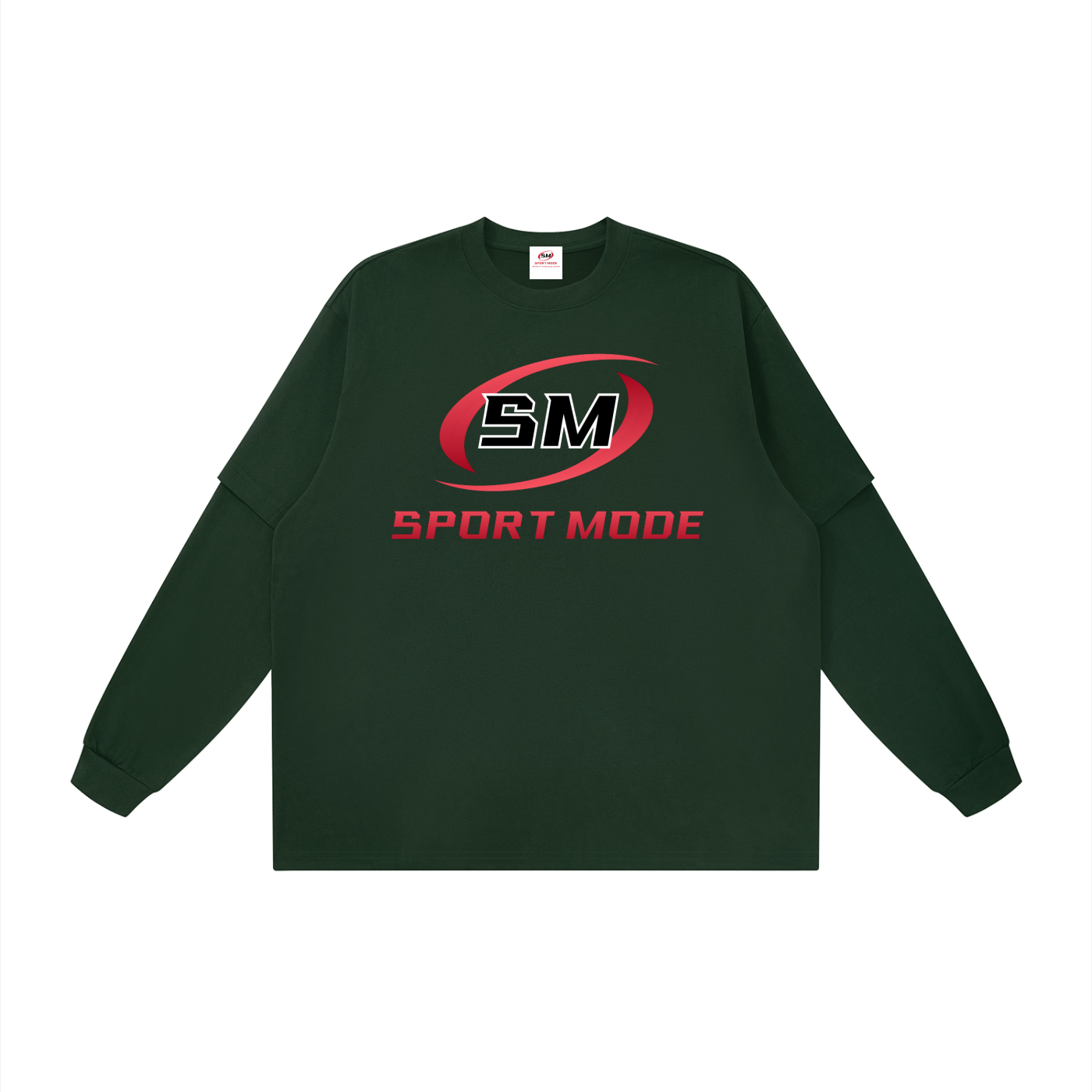 Ignite The Fight Sport Mode Unisex Layered Oversized T-Shirt