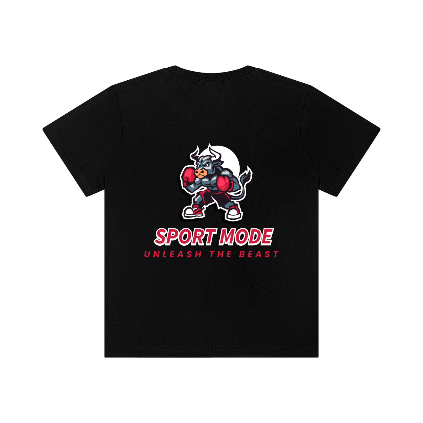 Red Wine Sport mode Kid's Crewneck Short Sleeve T-Shirt