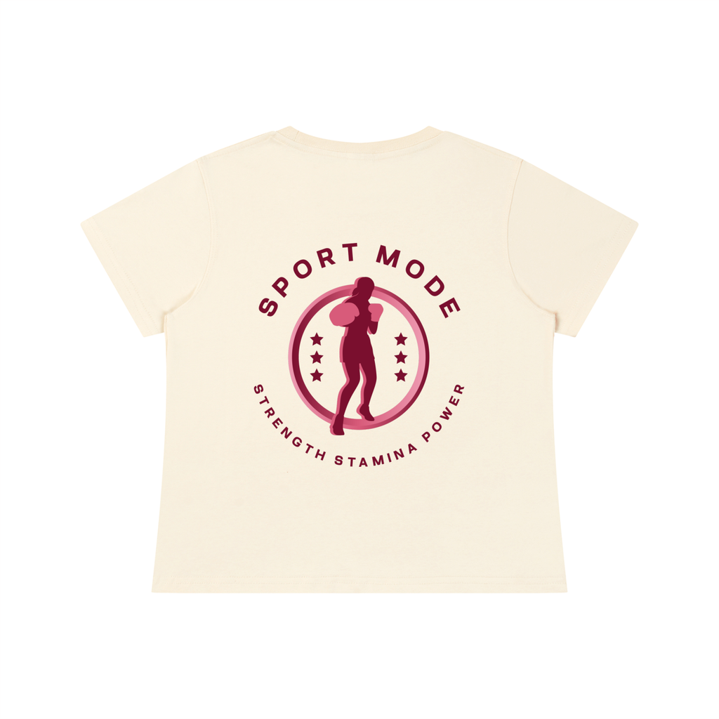 Sport Mode Fierce Pink Women's Quick-Dry Baby T-Shirt