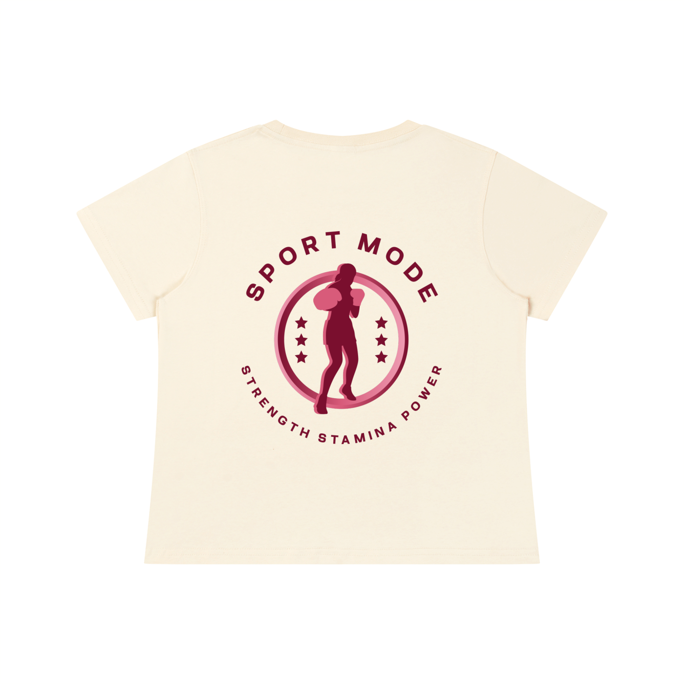 Sport Mode Fierce Pink Women's Quick-Dry Baby T-Shirt