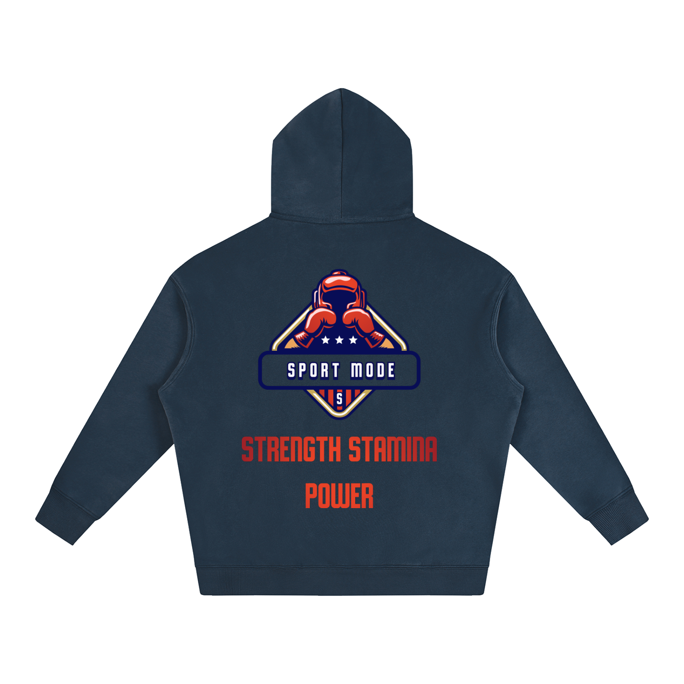 Cover Up Sport Mode Oversize Fleeced Hoodie