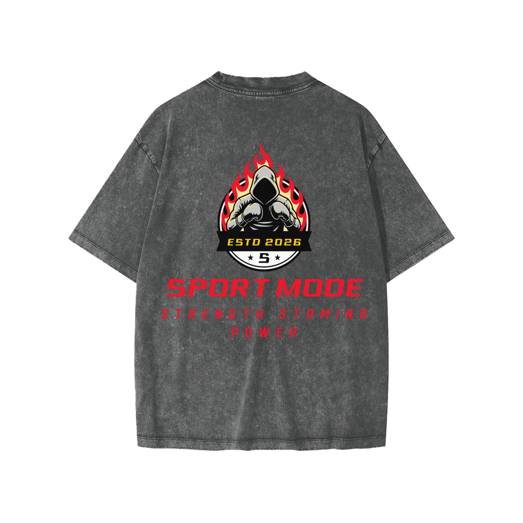 Sport Mode Electric Fury snow Washed Kids' T-Shirt