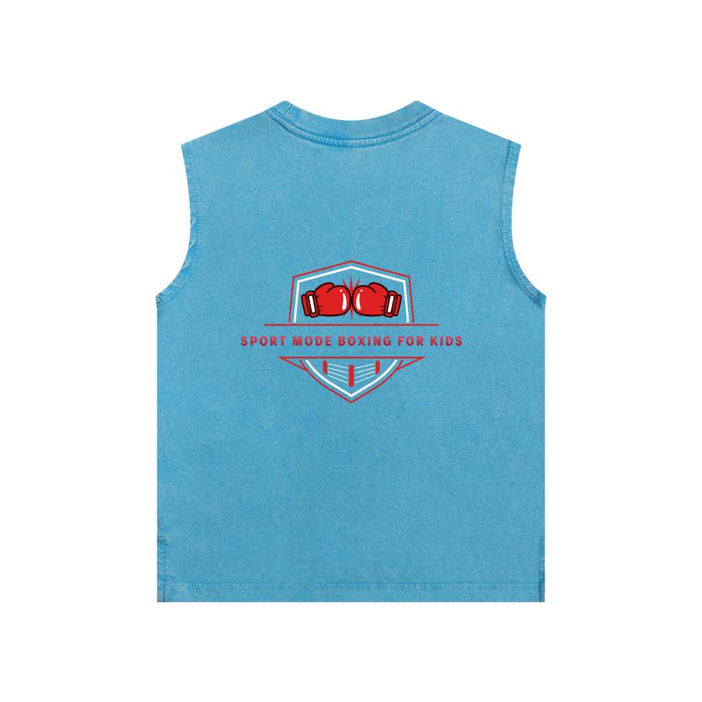 Sport Mode Champion In Training Snow Washed Kids' Tank Top