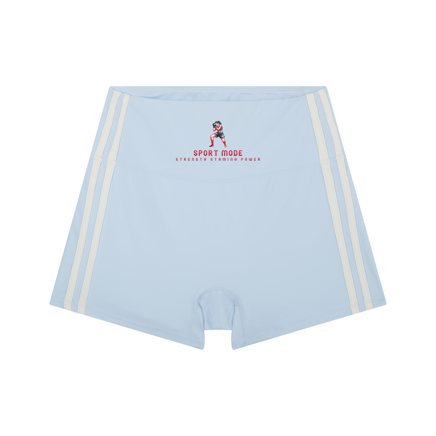 Women’s Sport Mode High-Waist Color Block Yoga Shorts