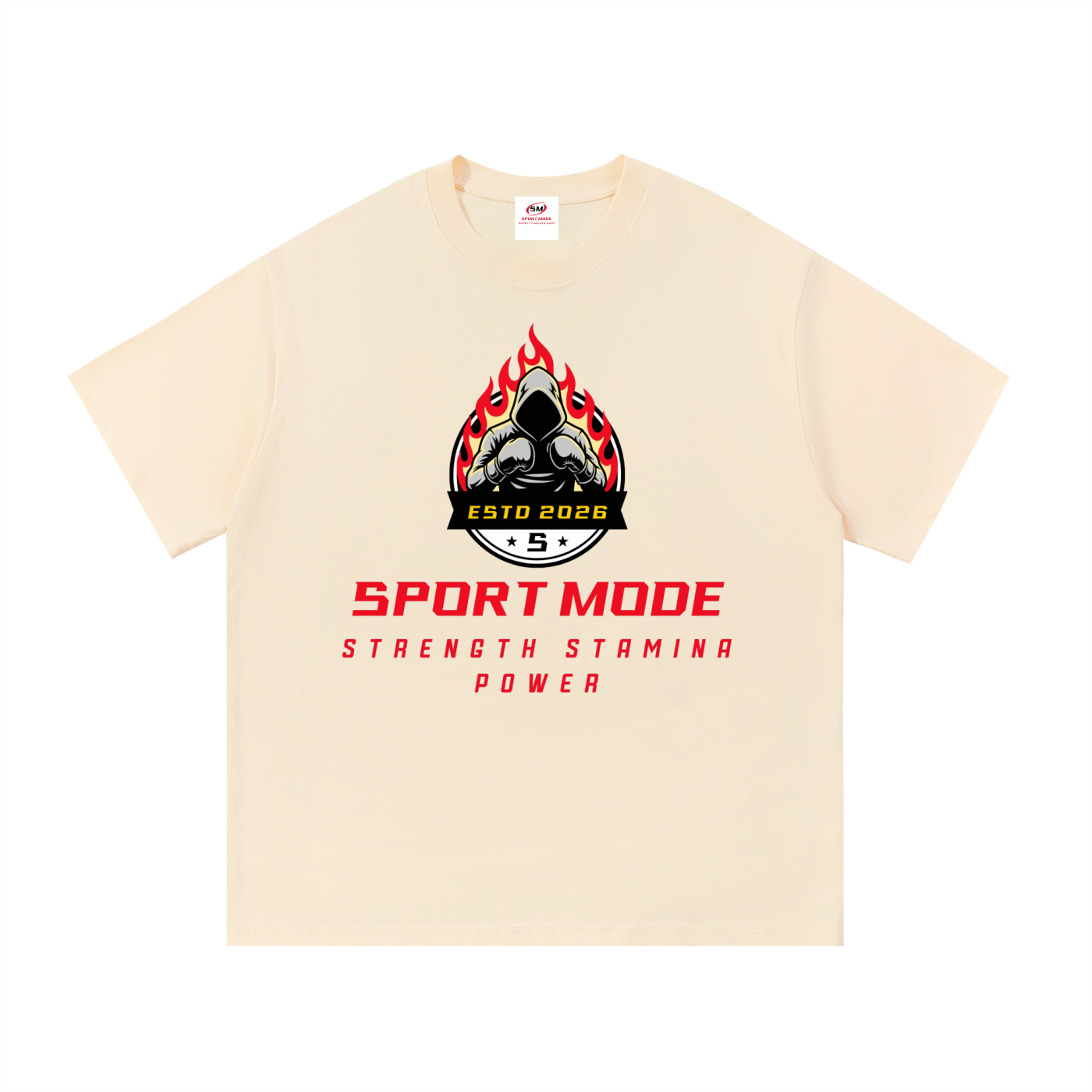 Double Trouble Sport Mode Essential Cotton T-Shirt