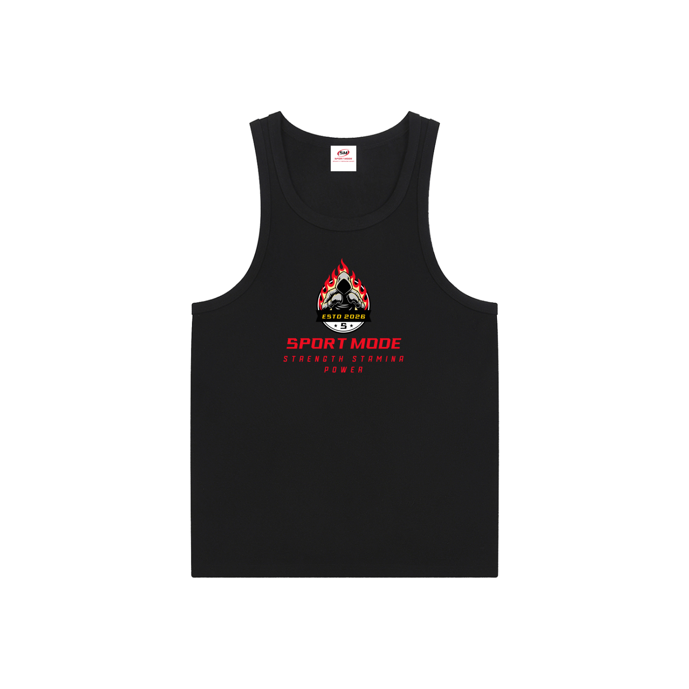Sport Mode Be The Champ Muscle Tank Top