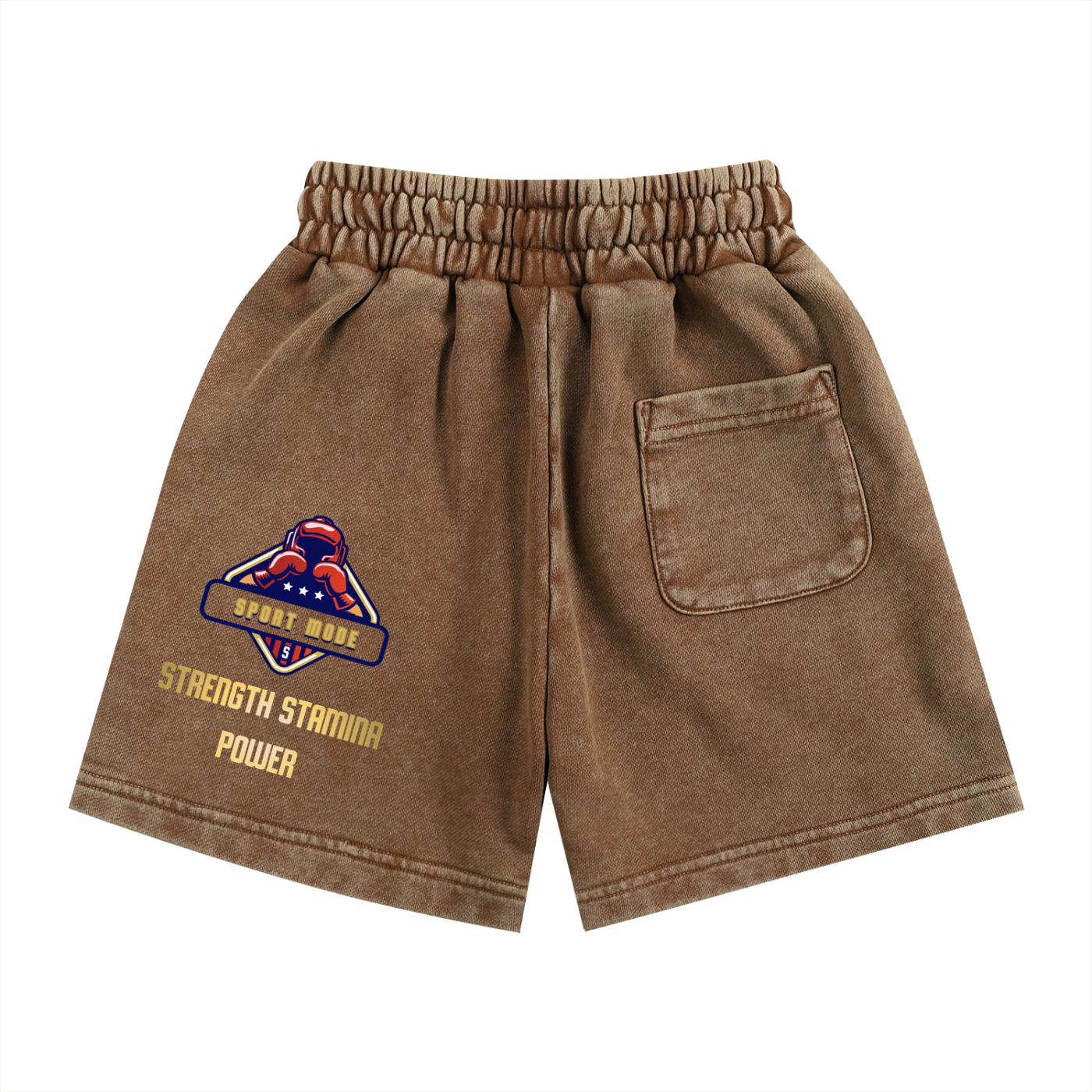 Tiny Champ Sport Mode Snow Washed Kids' Shorts