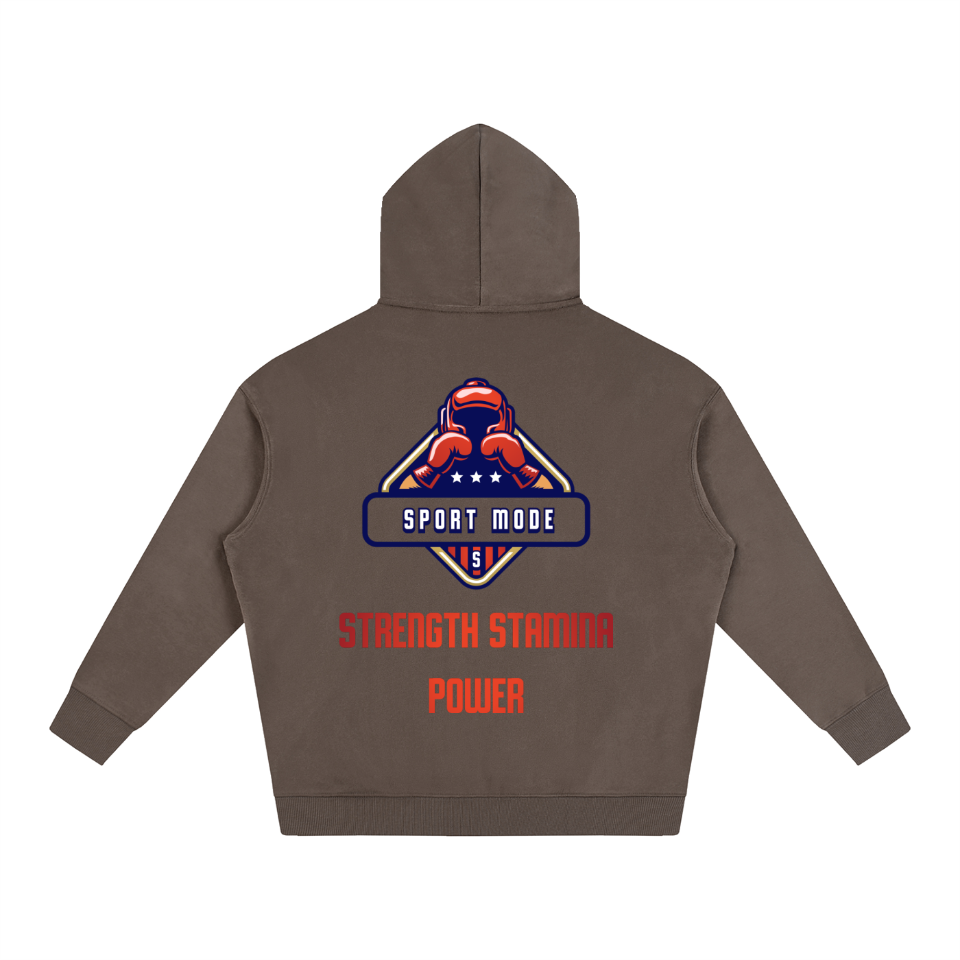 Cover Up Sport Mode Oversize Fleeced Hoodie