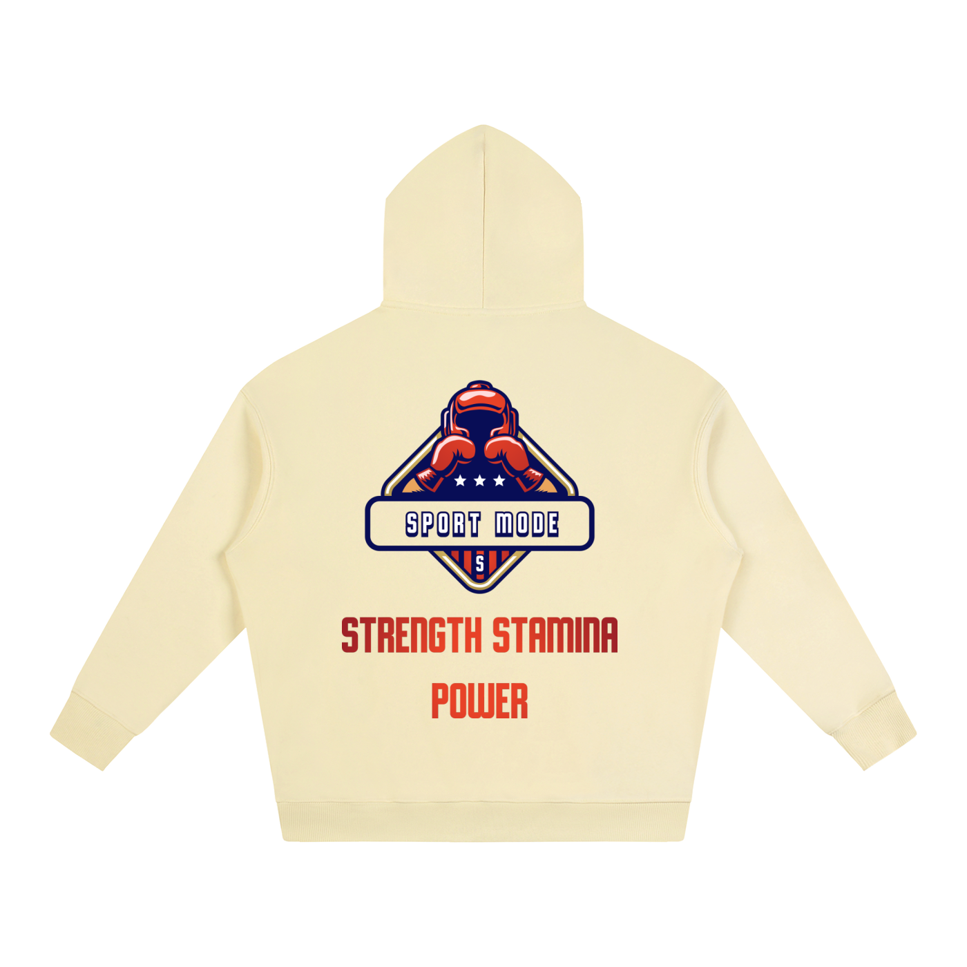 Cover Up Sport Mode Oversize Fleeced Hoodie