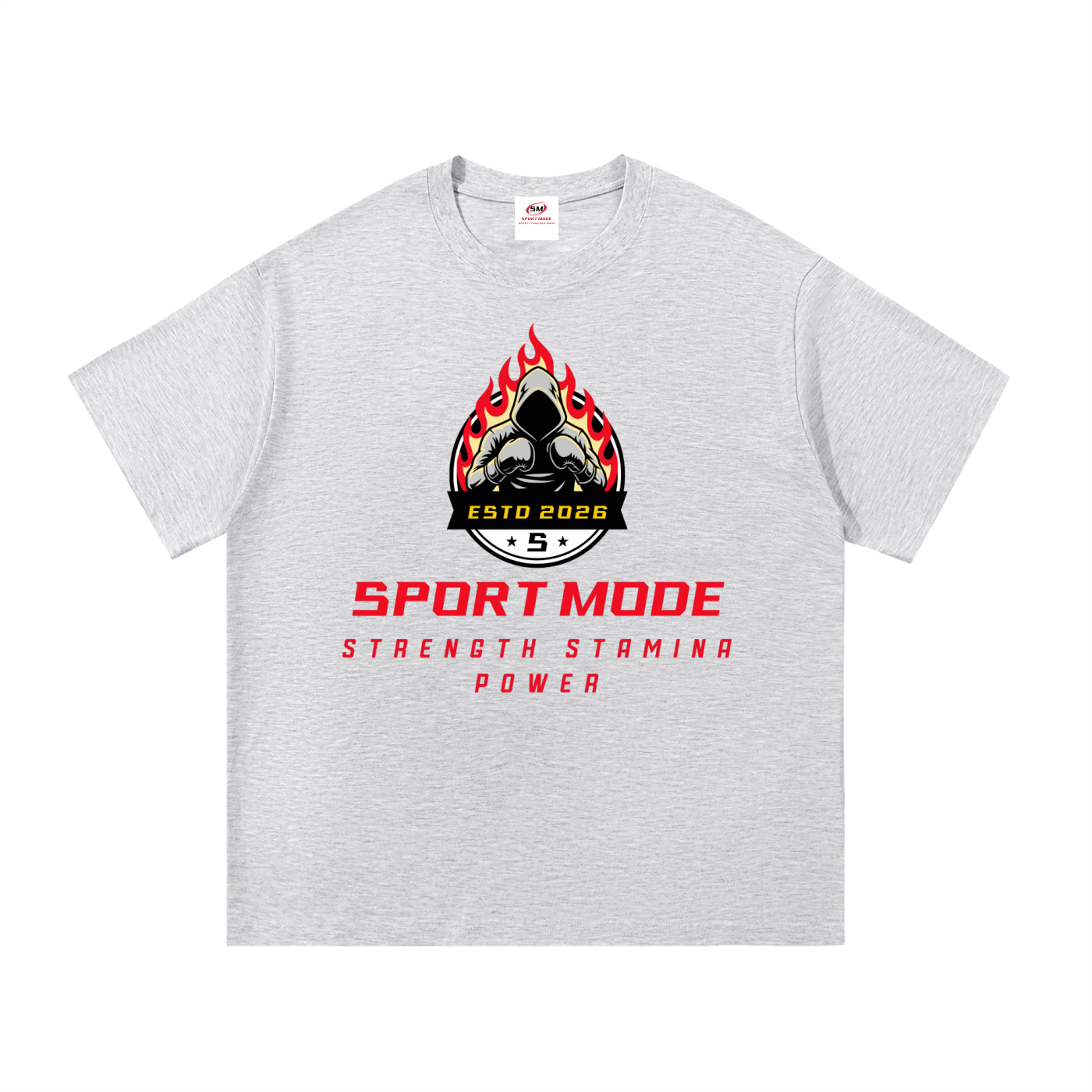 Double Trouble Sport Mode Essential Cotton T-Shirt