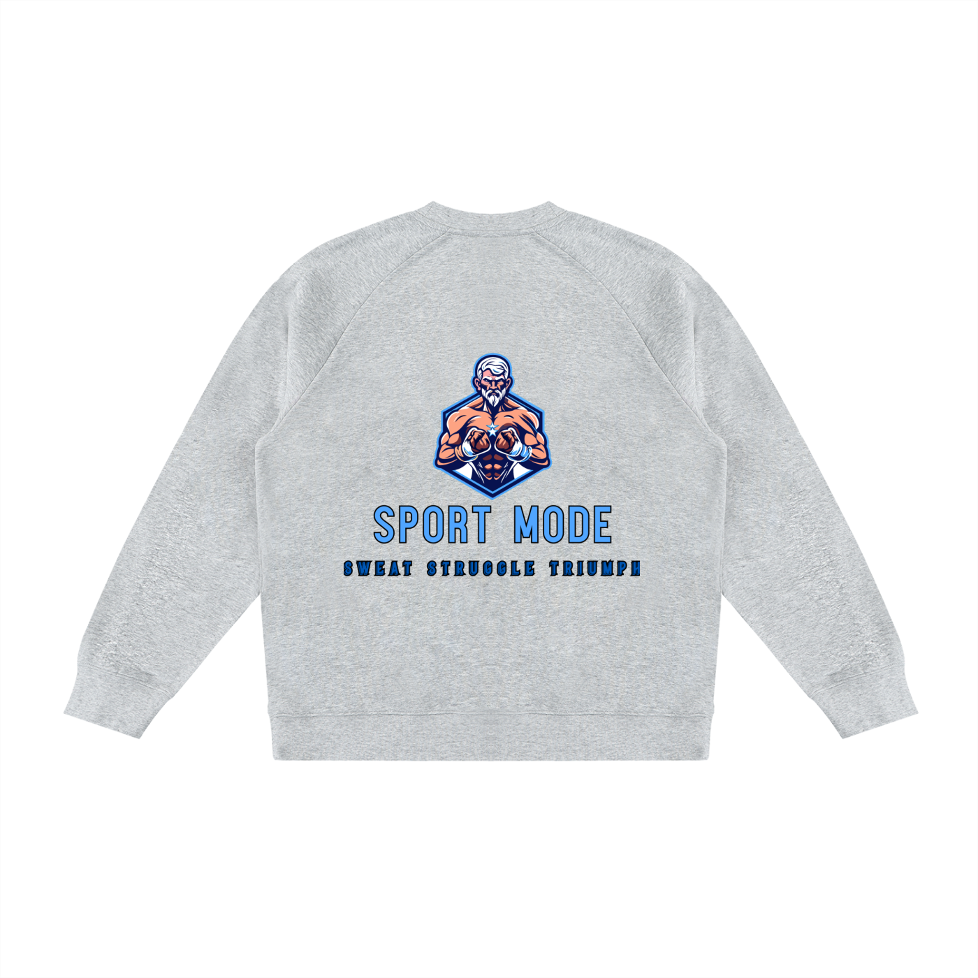 Turbo Sport Mode Unisex Color Block Crewneck Sweatshirt