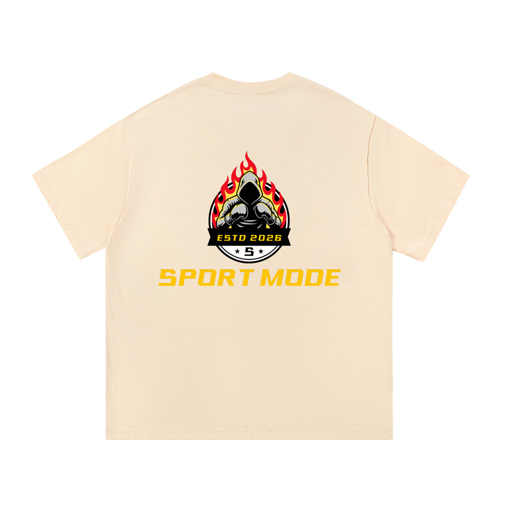 Double Trouble Sport Mode Essential Cotton T-Shirt