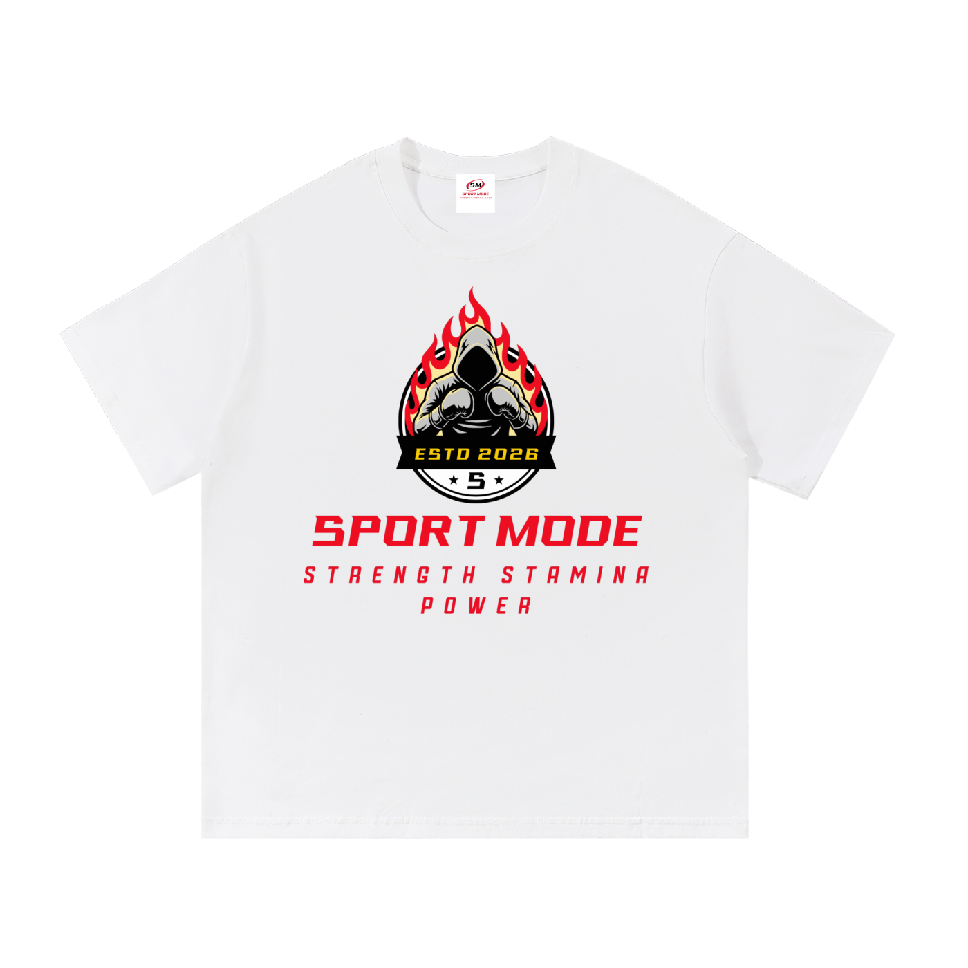 Double Trouble Sport Mode Essential Cotton T-Shirt