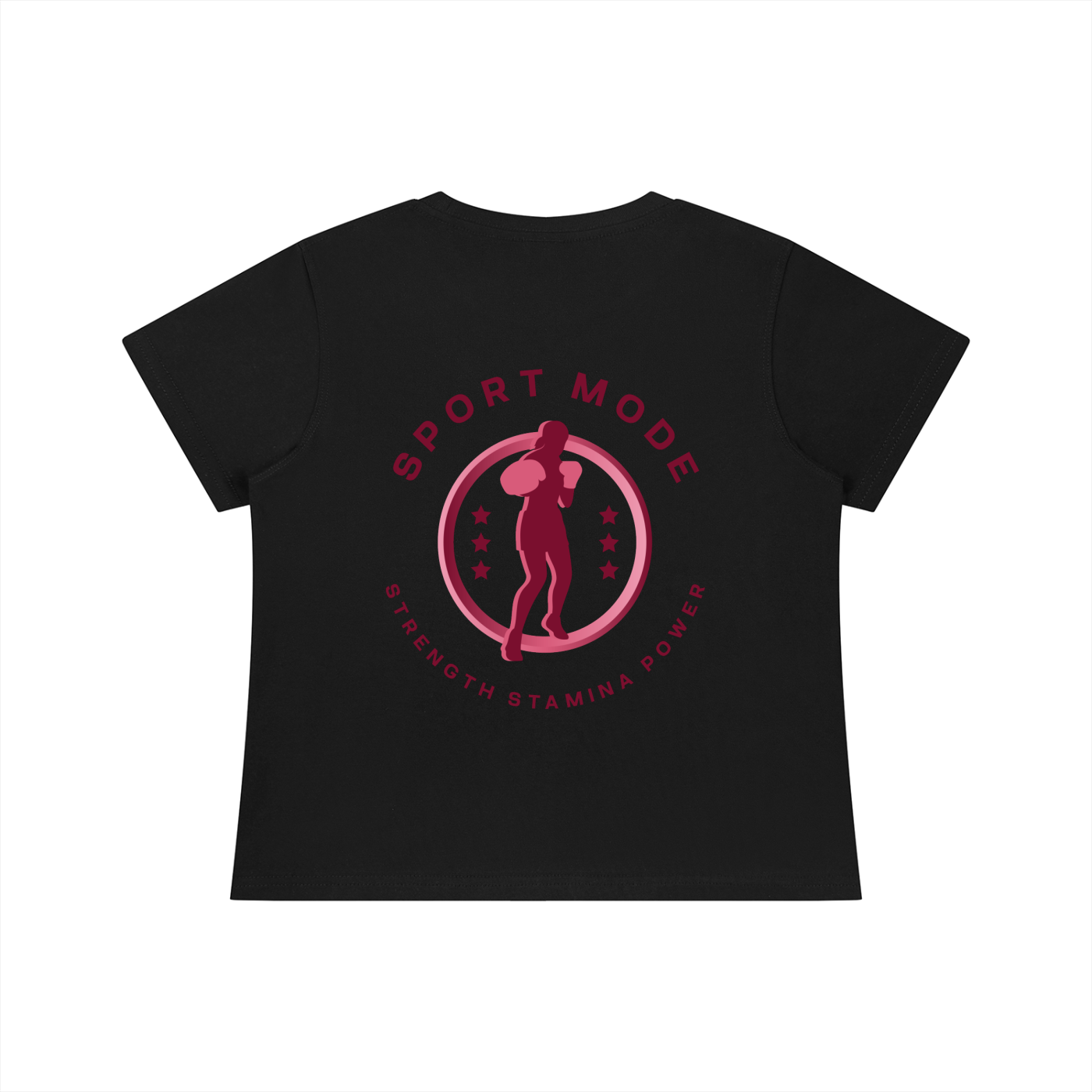 Sport Mode Fierce Pink Women's Quick-Dry Baby T-Shirt