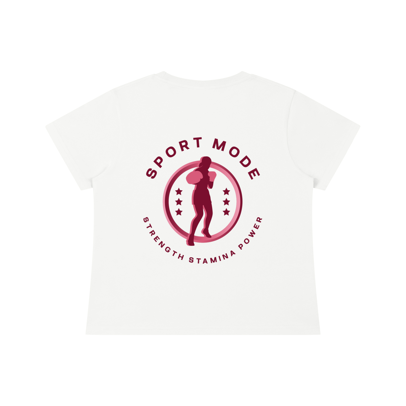 Sport Mode Fierce Pink Women's Quick-Dry Baby T-Shirt