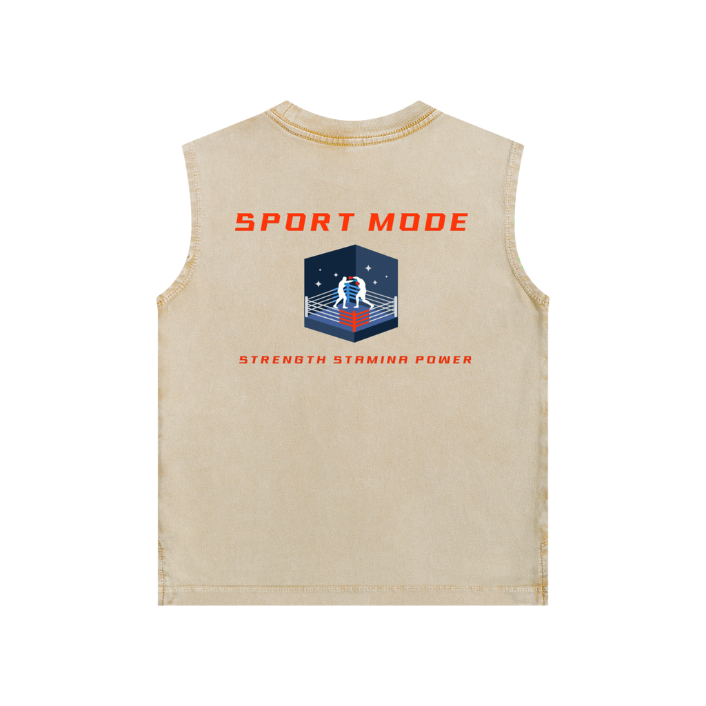 Sport Mode Center of the ring Snow Washed Kids' Tank Top