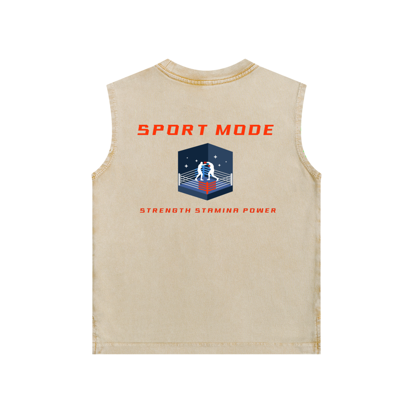 Sport Mode Center of the ring Snow Washed Kids' Tank Top