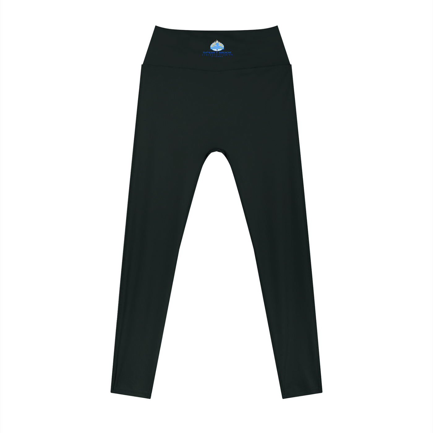 Flaming Blue Sport Mode Women’s High Rise Ankle Length Leggings