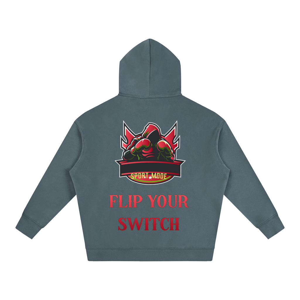 Flip Your Switch Sport Mode Oversize Fleeced Hoodie