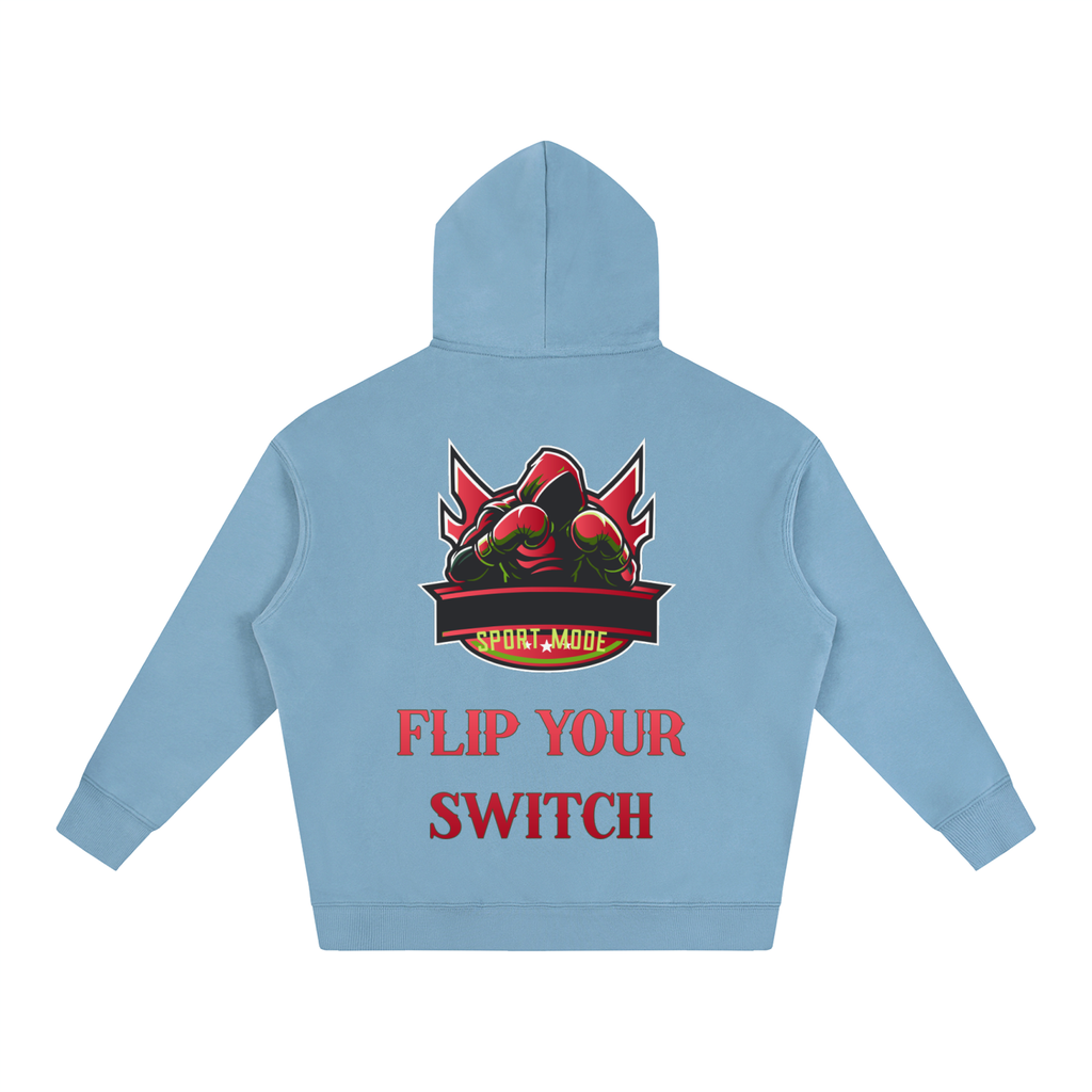 Flip Your Switch Sport Mode Oversize Fleeced Hoodie