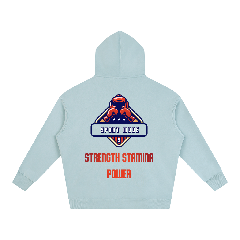Cover Up Sport Mode Oversize Fleeced Hoodie