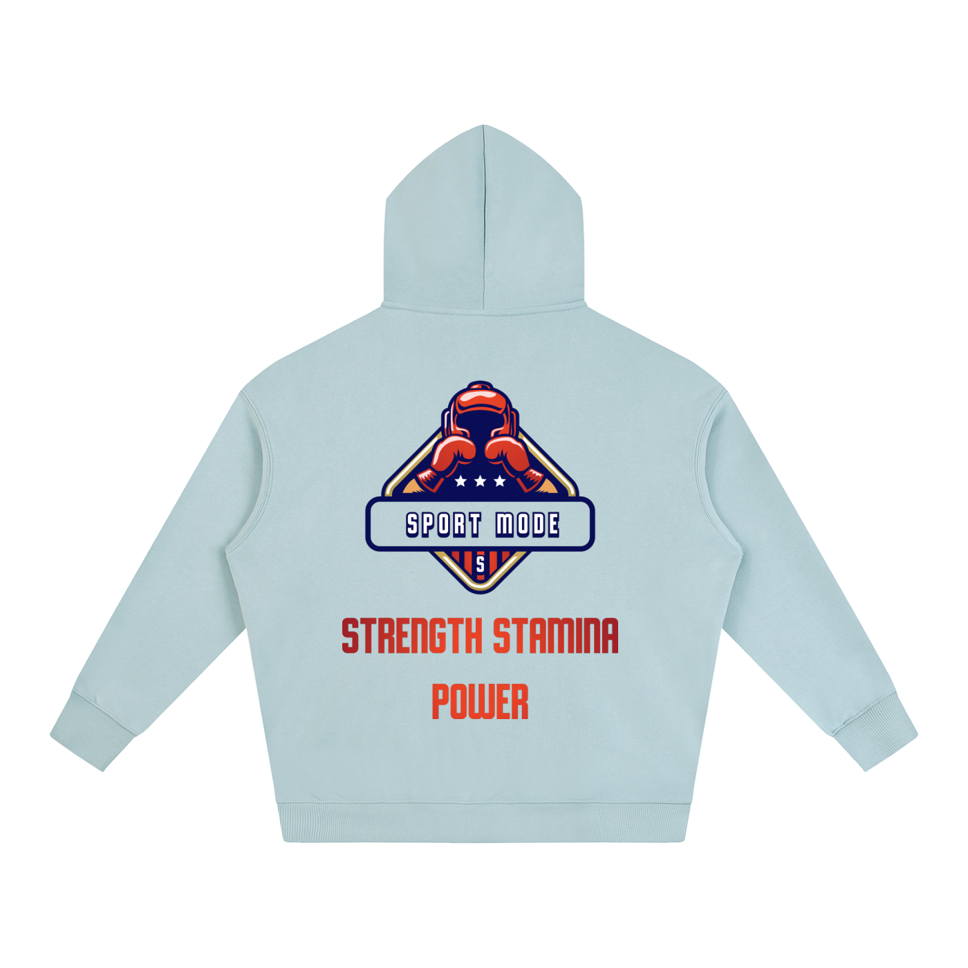 Cover up Sport Mode Oversize Fleeced Hoodie