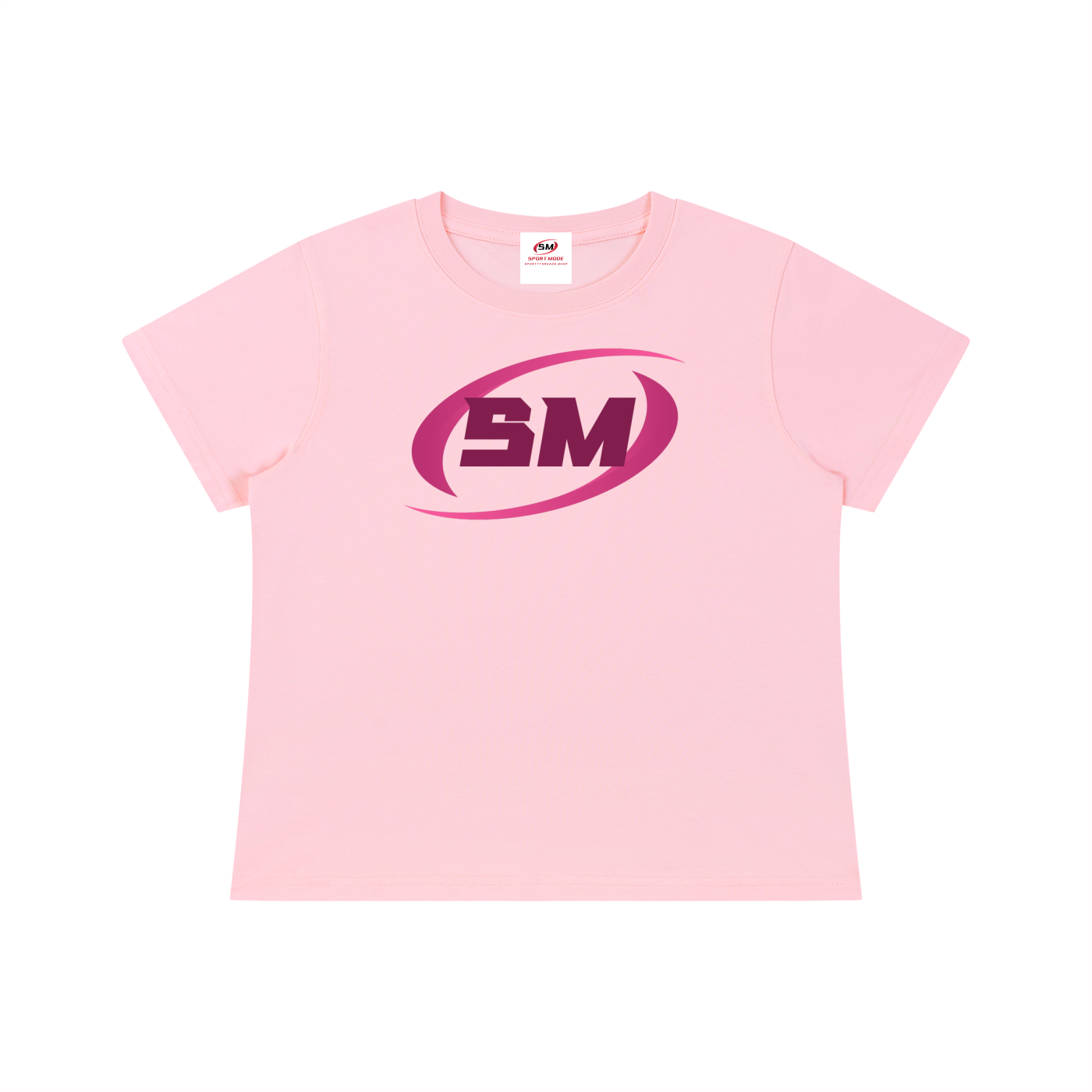 Sport Mode Fierce Pink Women's Quick-Dry Baby T-Shirt