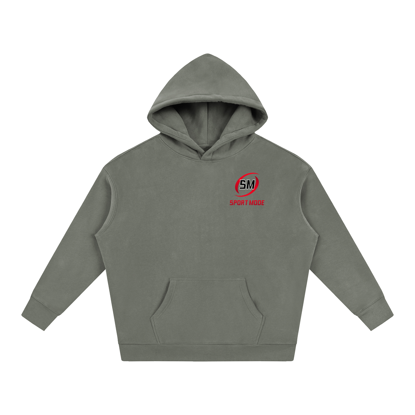 Flip Your Switch Sport Mode Oversize Fleeced Hoodie