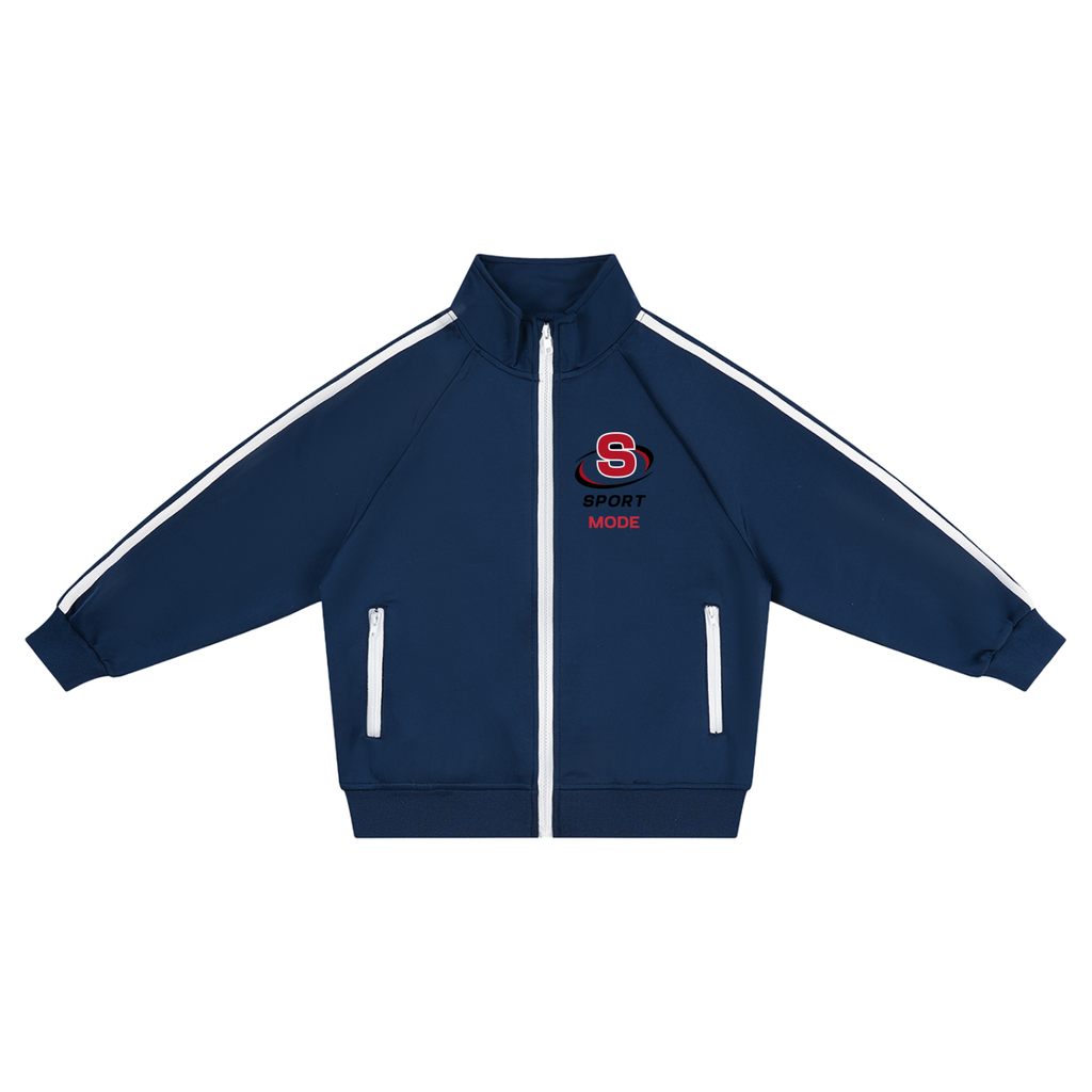 Kids’ Sport Mode Contrast Tape Coach Jacket