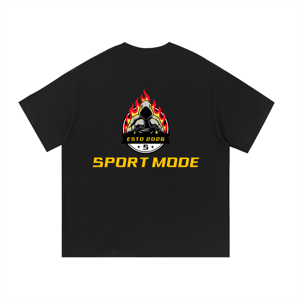 Double Trouble Sport Mode Essential Cotton T-Shirt