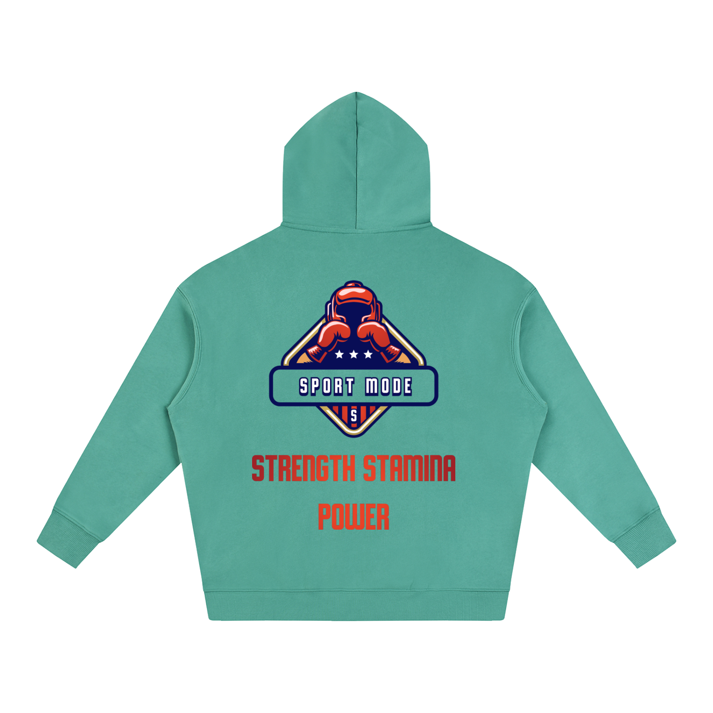 Cover Up Sport Mode Oversize Fleeced Hoodie