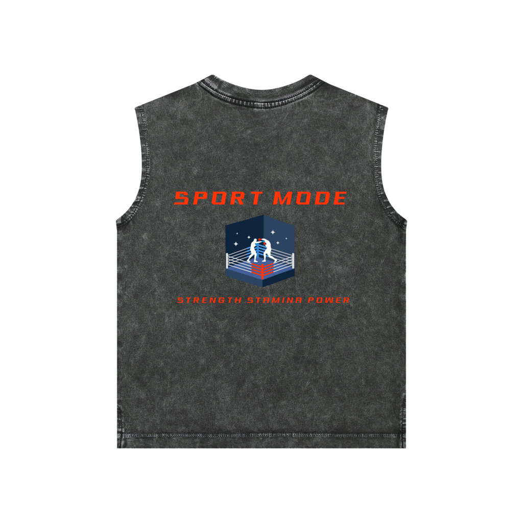 Sport Mode Snow Washed Kids' Tank Top